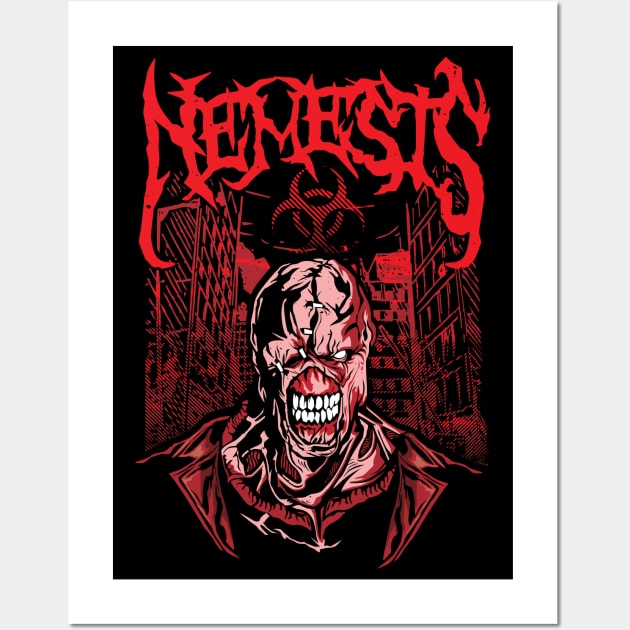 The Nemesis Wall Art by DraculaByte